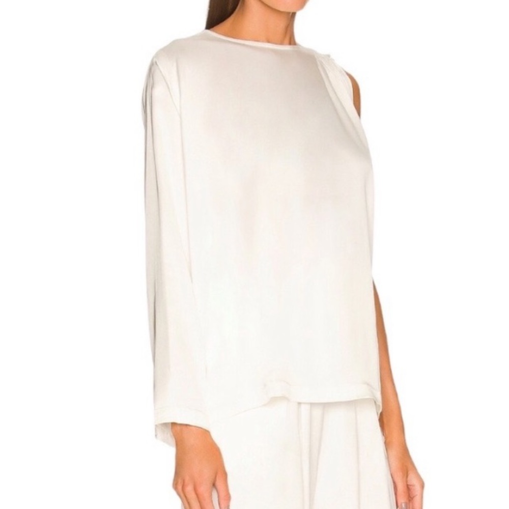 NONchalant Label Tilly Blouse in White NWT Size XS
